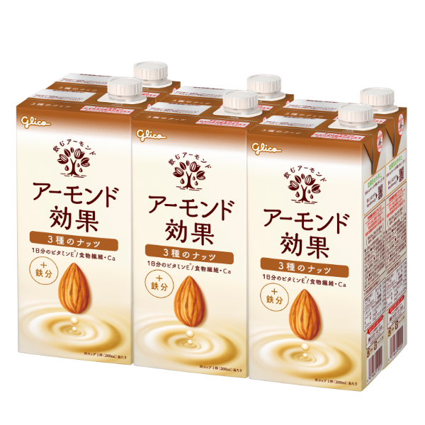 アーモンド効果3種のナッツ 1000ml 6本 – グリコダイレクトショップ