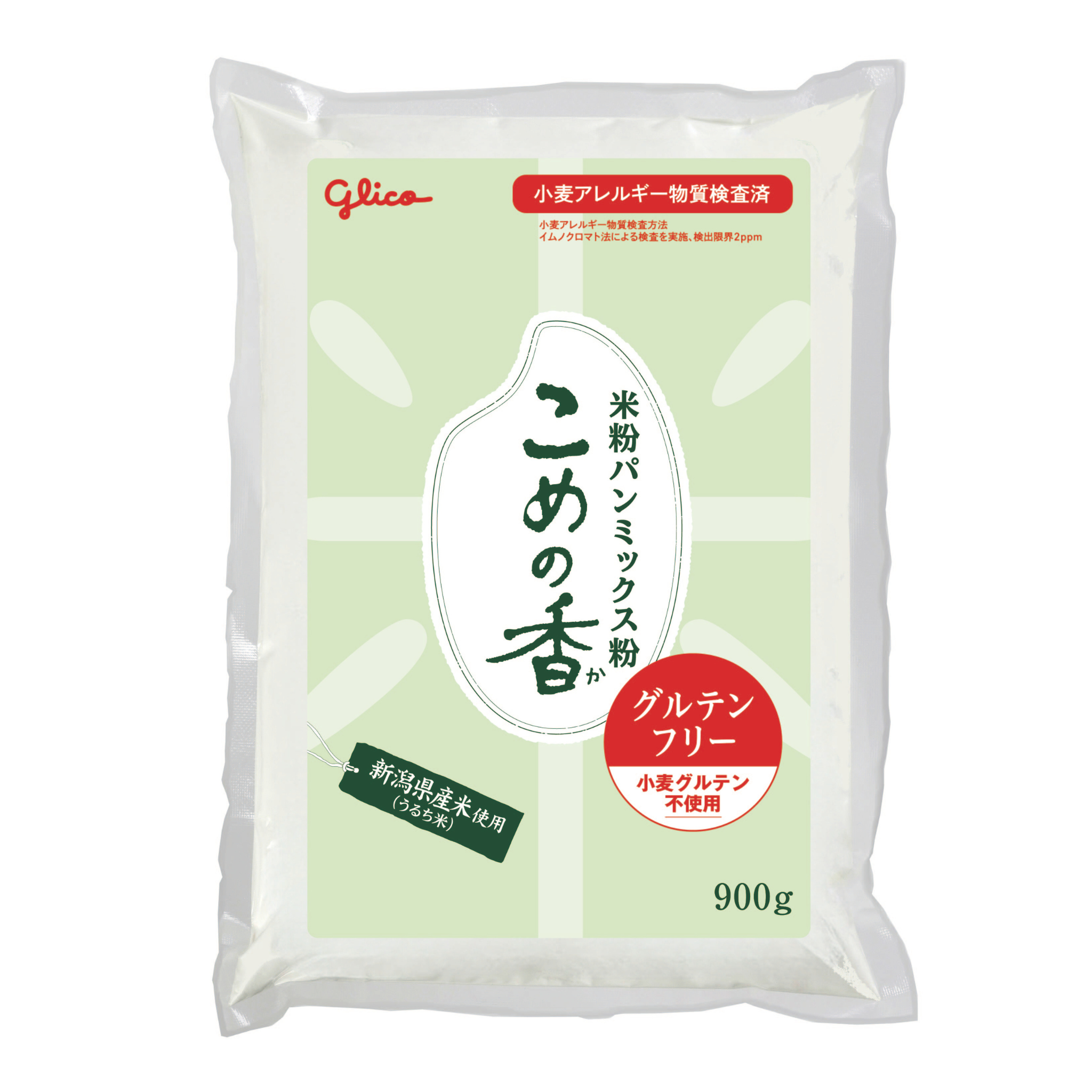 こめの香 米粉パンミックス粉 グルテン不使用 (900g×2袋) – グリコ