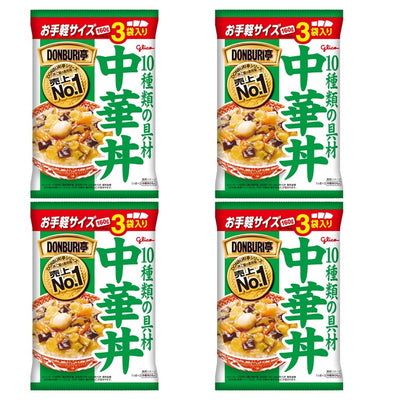 DONBURI亭3食パック 「中華丼」4品