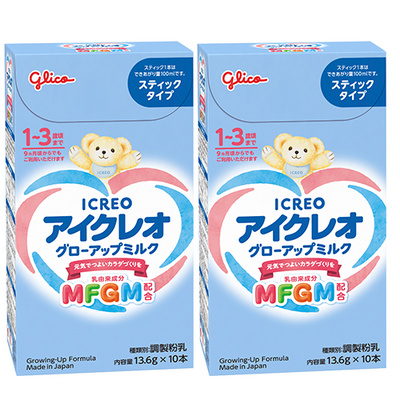 Glico アイクレオ グローバップミルク 2缶セット Glico アイクレオ グローバップミルク 2缶セット Amazon.co.jp