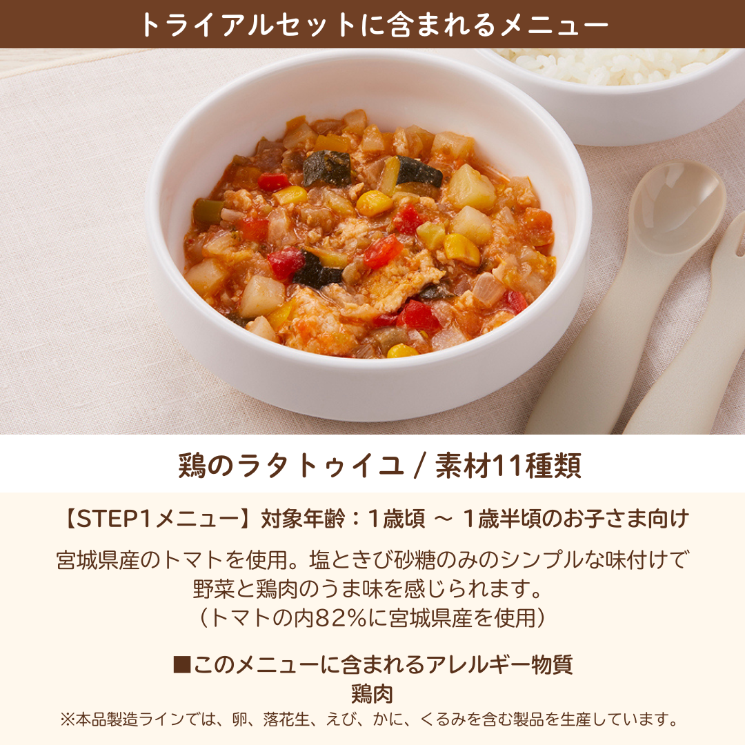 【おひとり様1セット限定】cotote人気メニュー4食トライアルセット