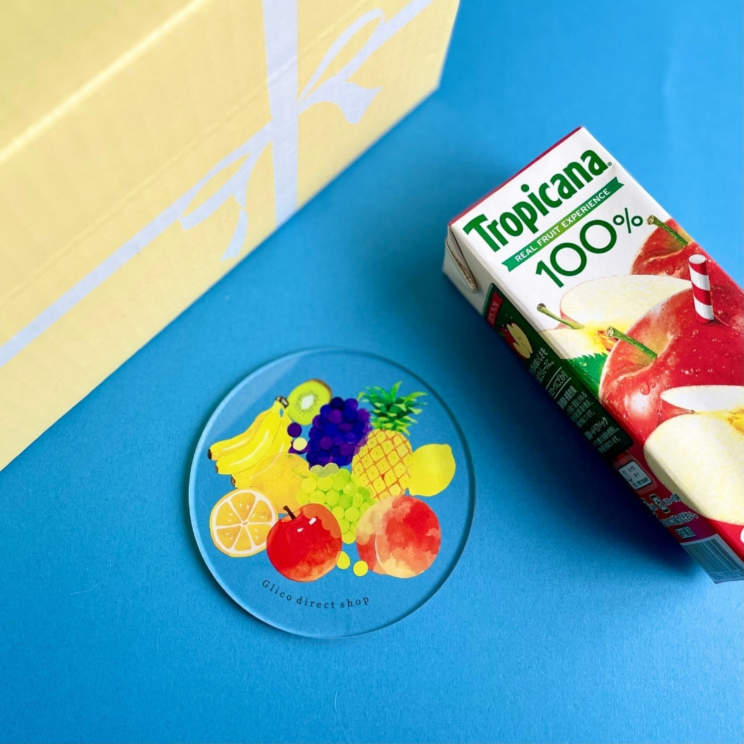 アクリルコースター2枚付き】トロピカーナ フルーツドリンク